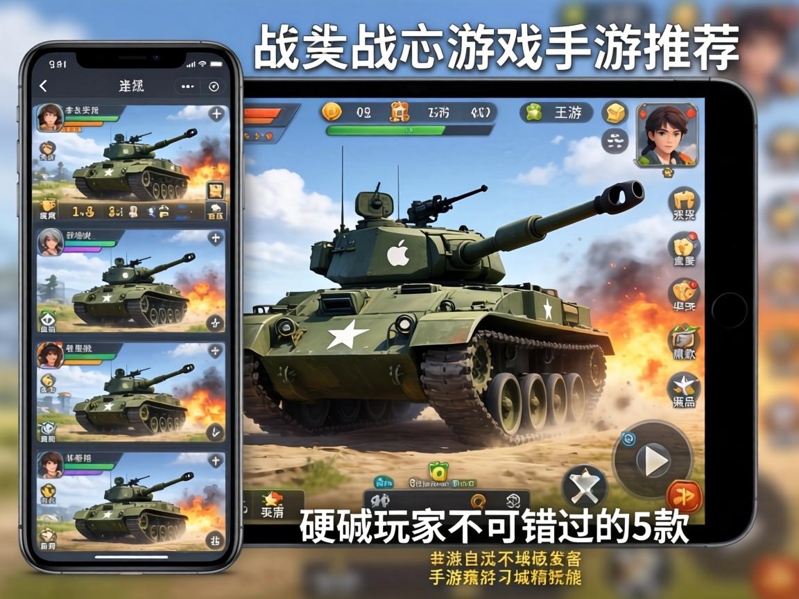 苹果设备上的战车游戏手游推荐