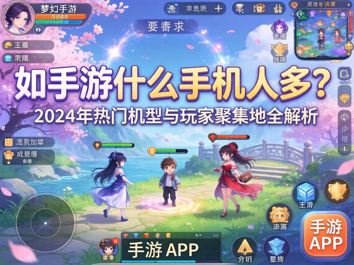 梦幻手游什么手机人多？2024年热门机型与玩家聚集地全解析