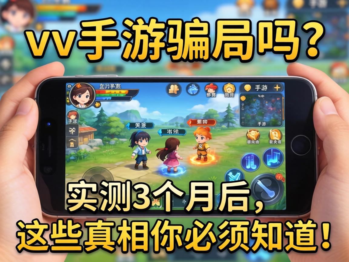 vv手游是骗局吗？实测3个月后，这些真相你必须知道！