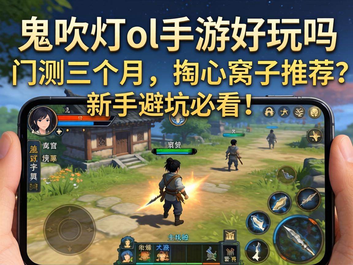 鬼吹灯ol手游好玩吗？实测三个月的掏心窝子推荐，新手避坑必看！