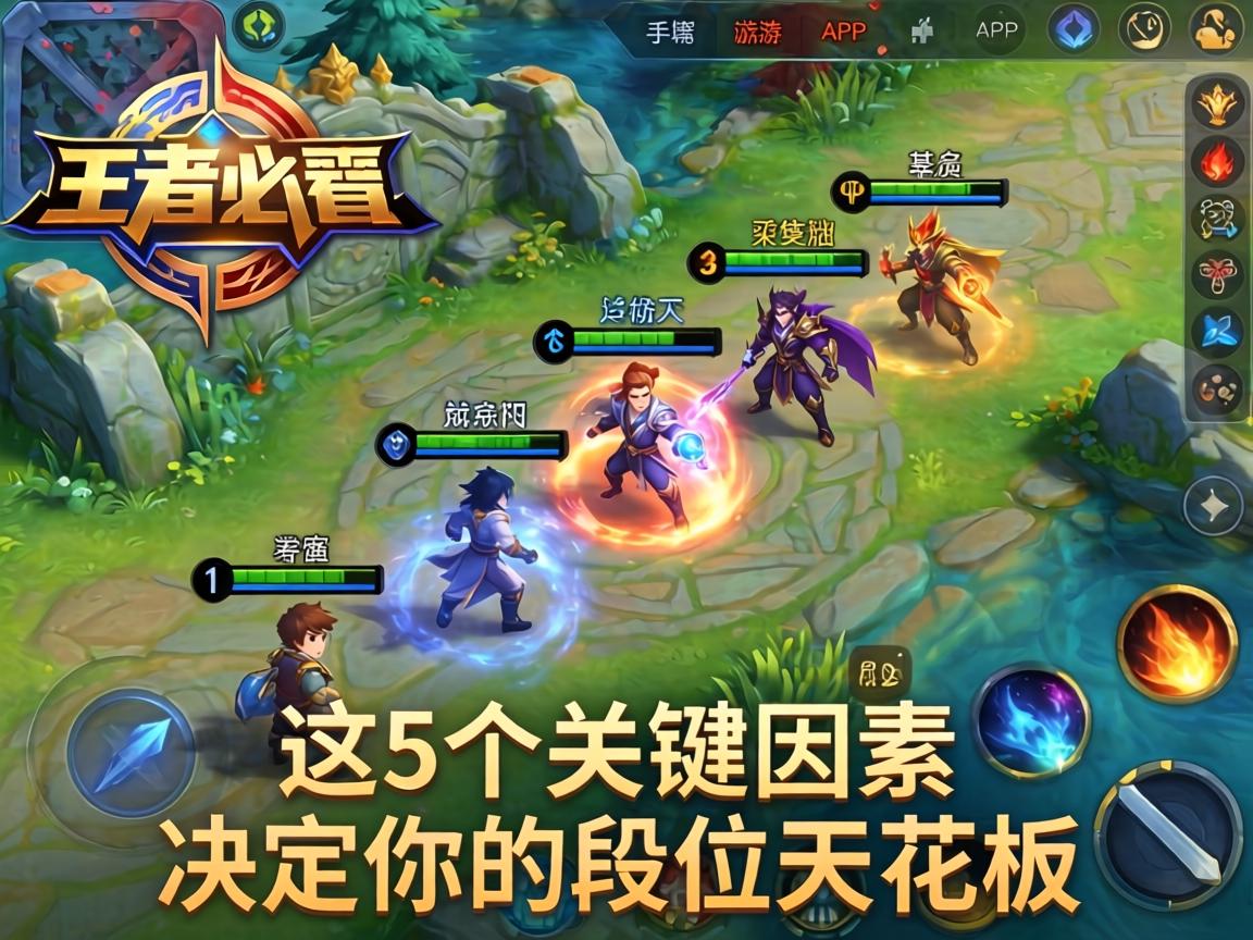 这5个关键因素决定你的段位天花板