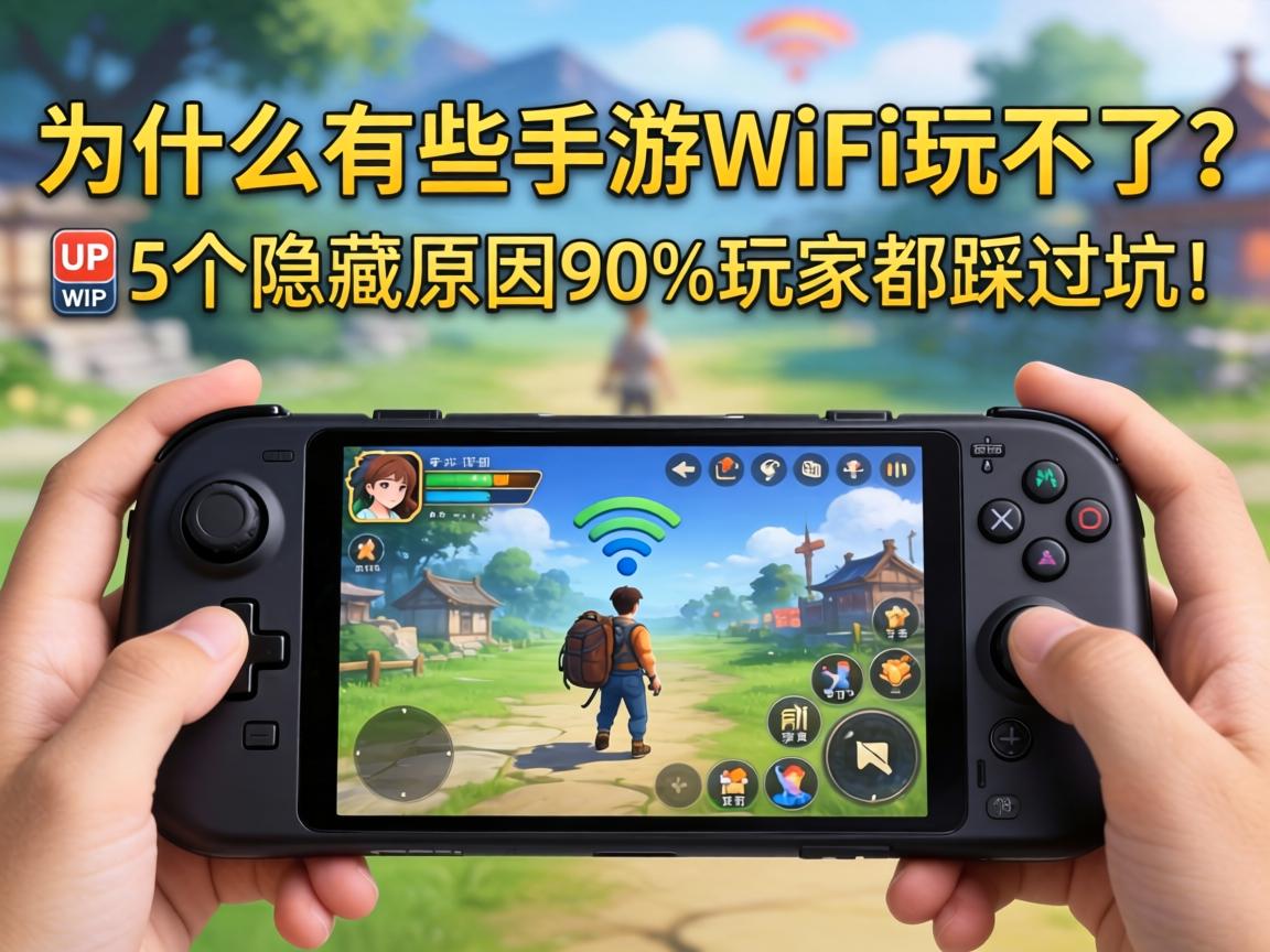 为什么有的手游WiFi玩不了？这5个隐藏原因90%玩家都踩过坑！