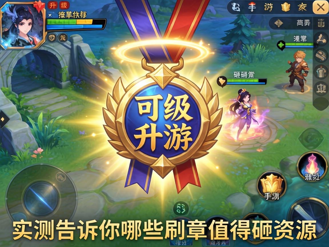 光环勋章可以升级吗手游推荐，实测告诉你哪些勋章值得砸资源