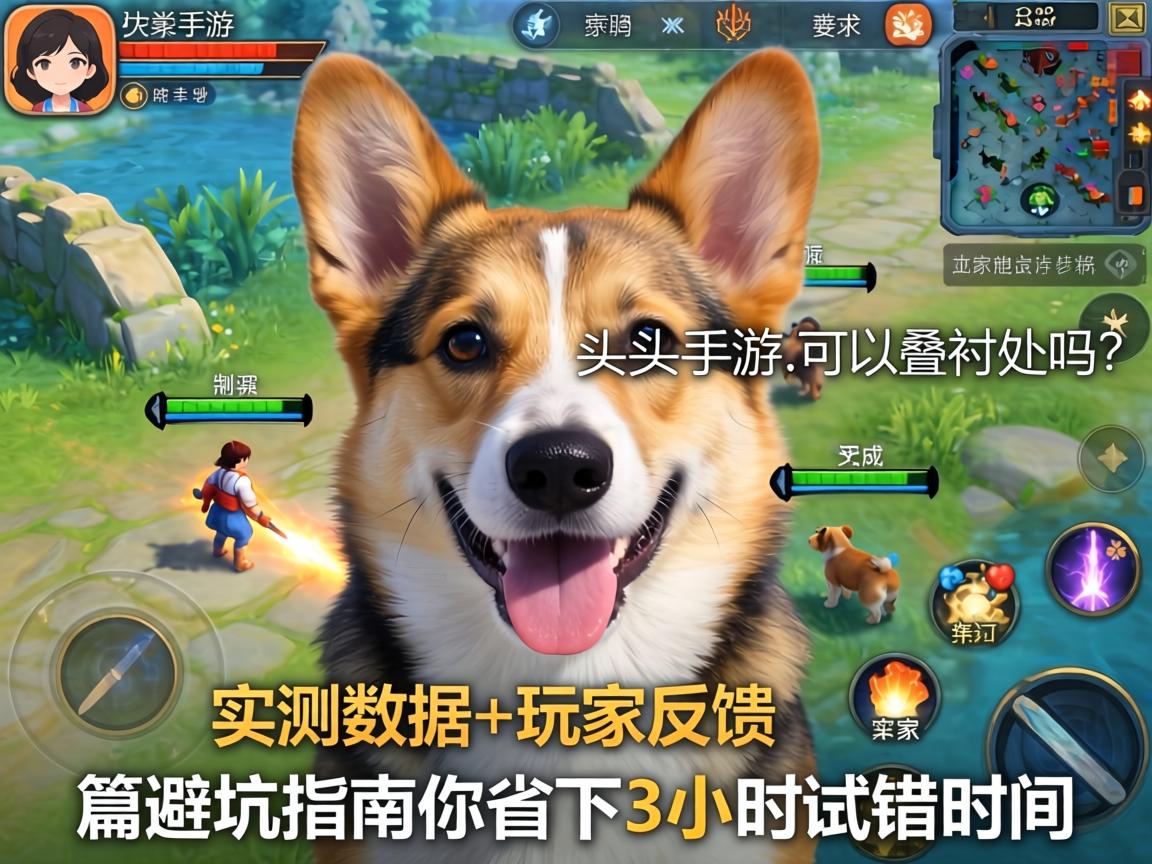 狗头手游可以叠被动吗？实测数据+玩家反馈，这篇避坑指南帮你省下3小时试错时间