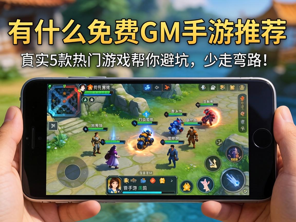 有什么免费GM手游推荐？实测5款热门游戏帮你避坑，少走弯路！