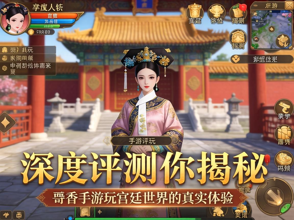 后宫美人传手游好玩吗？深度评测带你揭秘宫廷世界的真实体验