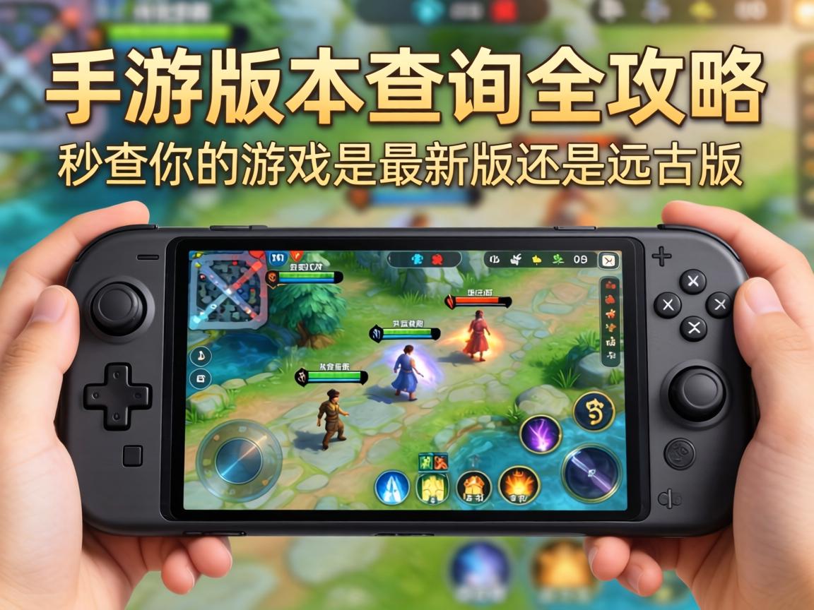 手游版本查询全攻略，3种方法秒查你的游戏是最新版还是远古版