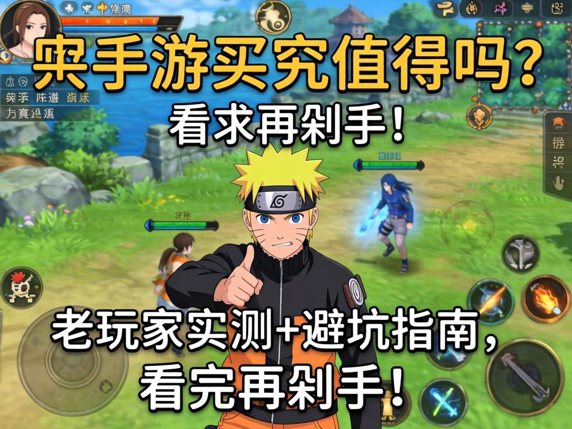 火影手游买究值得吗？老玩家实测+避坑指南，看完再剁手！