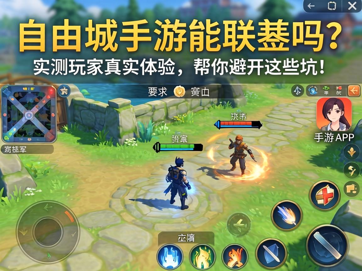 自由城手游能联机吗？实测玩家真实体验，帮你避开这些坑！