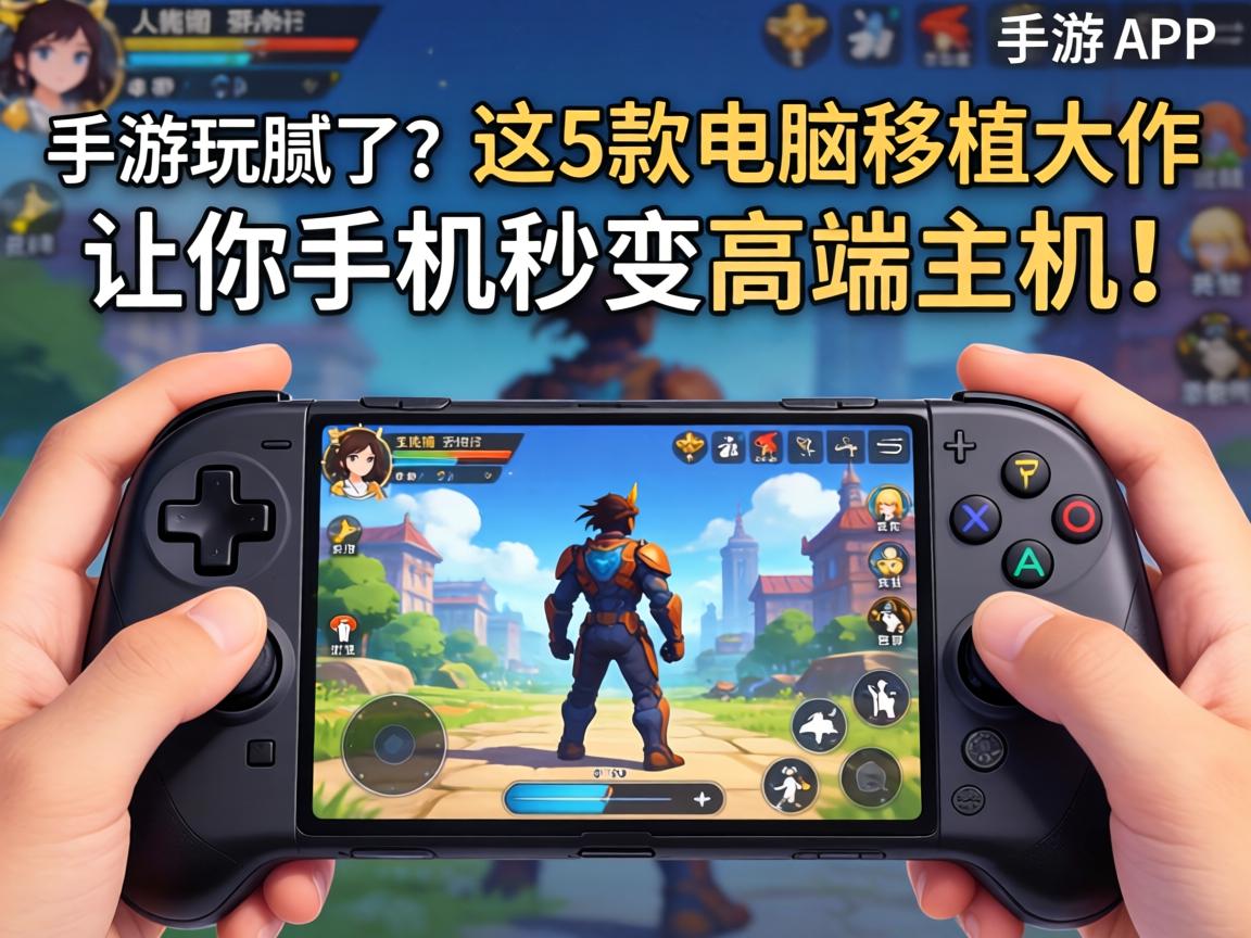 这5款电脑移植大作让你手机秒变高端主机