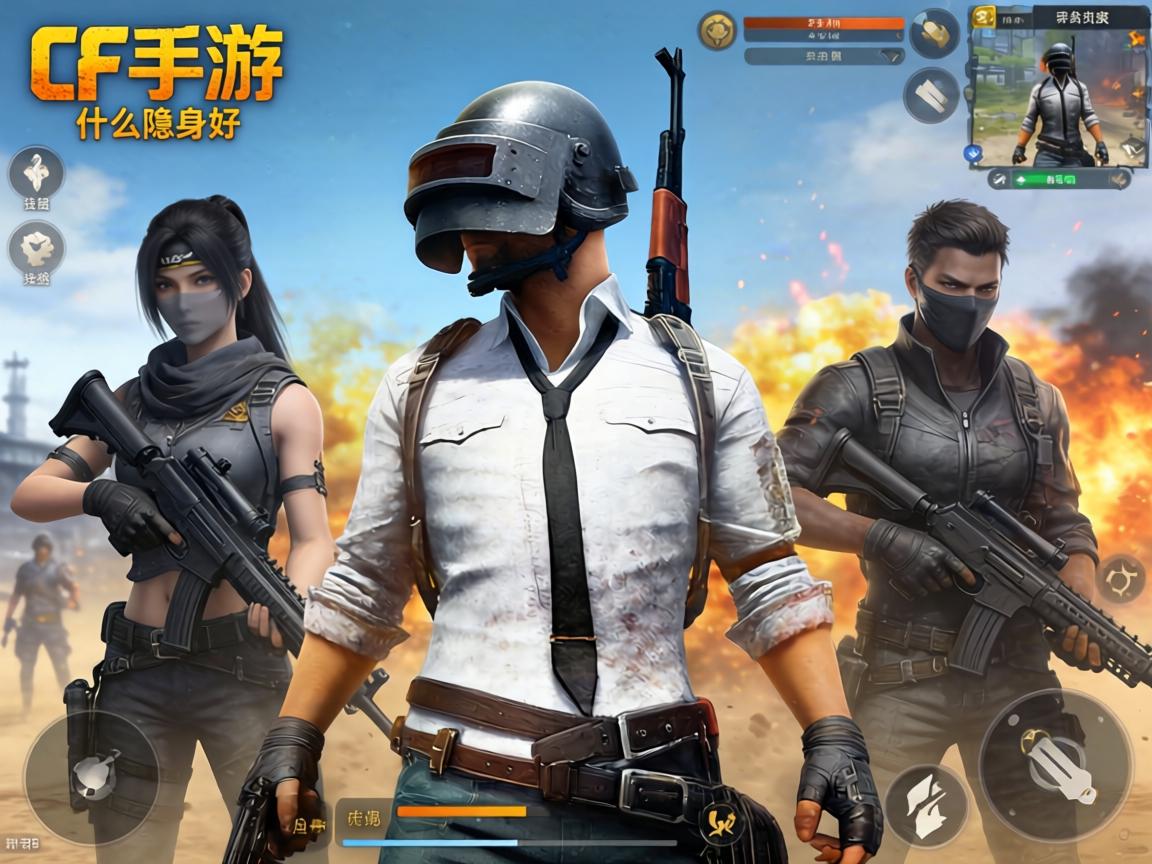 这些角色让你化身战场幽灵