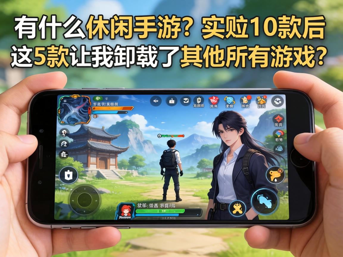 实测10款后这5款让我卸载了其他所有游戏