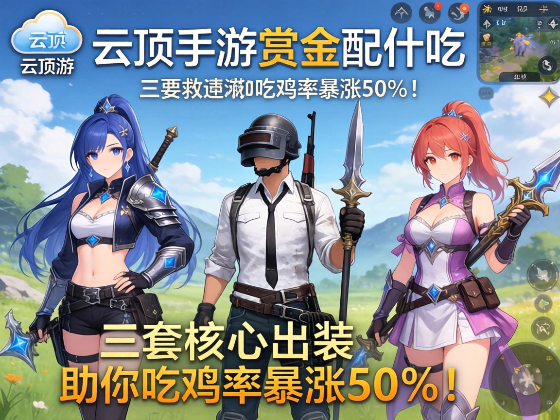 三套核心出装助你吃鸡率暴涨50