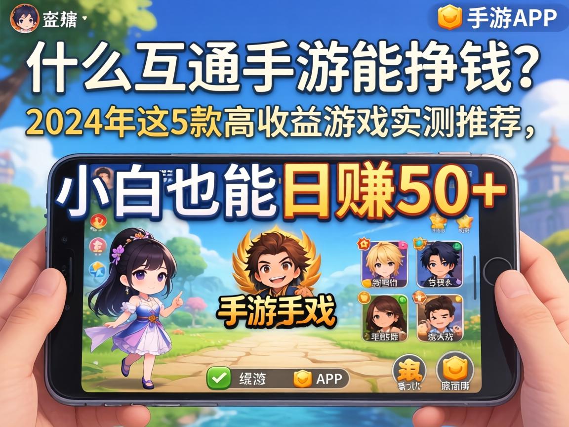 2024年这5款高收益游戏实测推荐