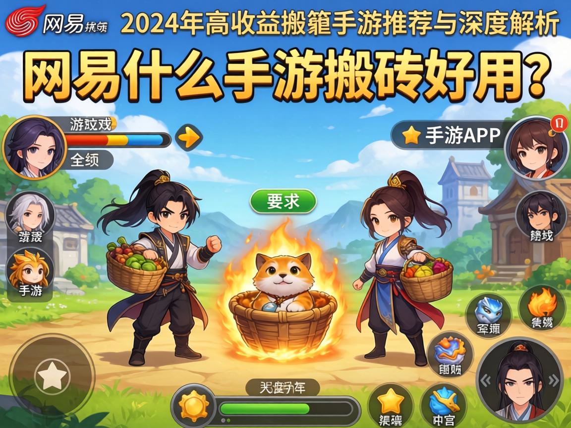 2024年高收益搬砖手游推荐与深度解析