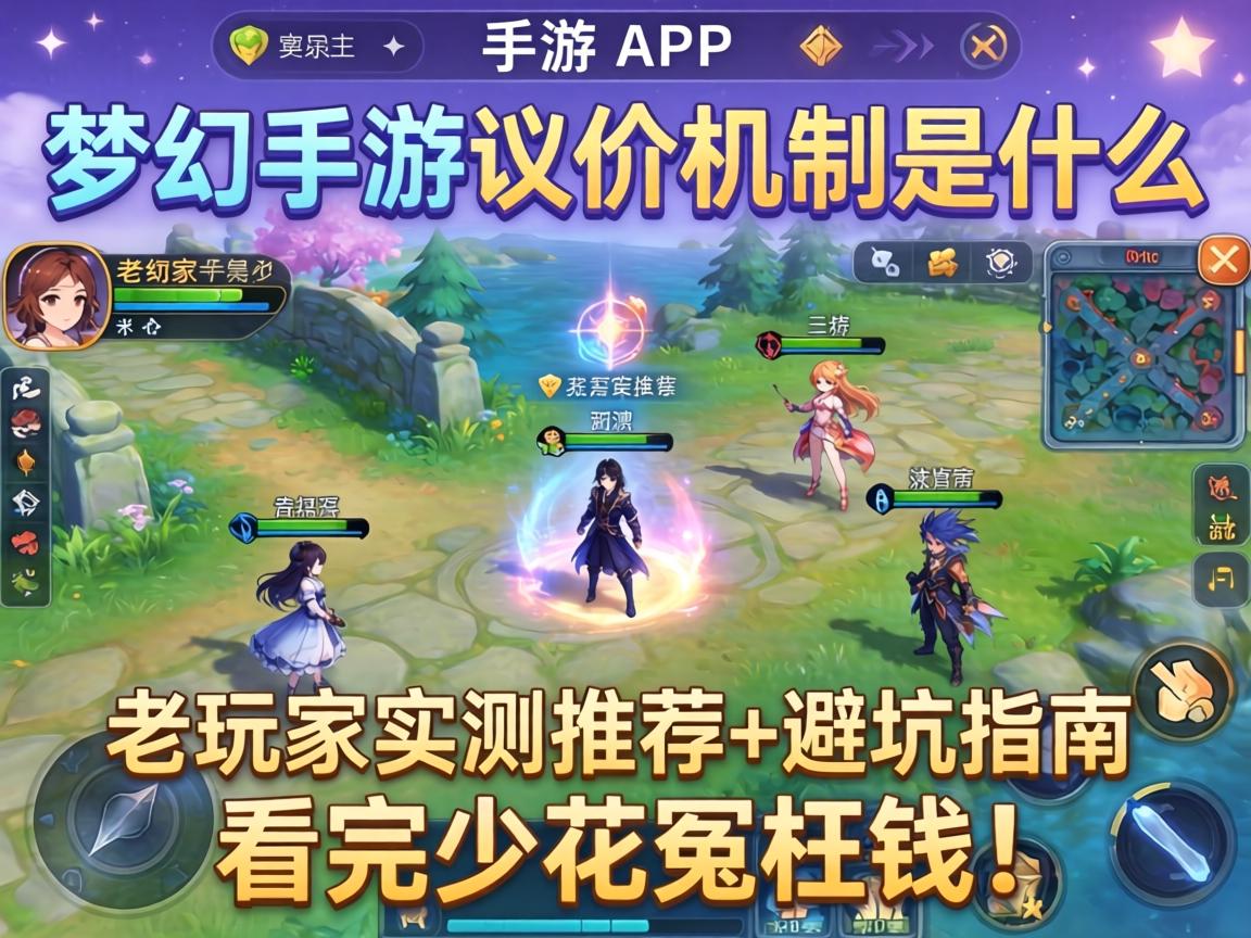 梦幻手游议价机制是什么