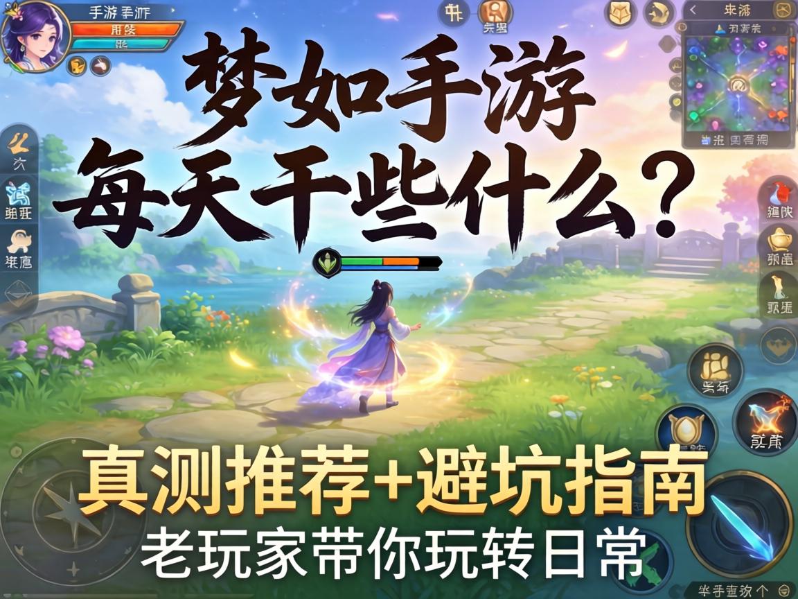 梦幻手游每天干些什么