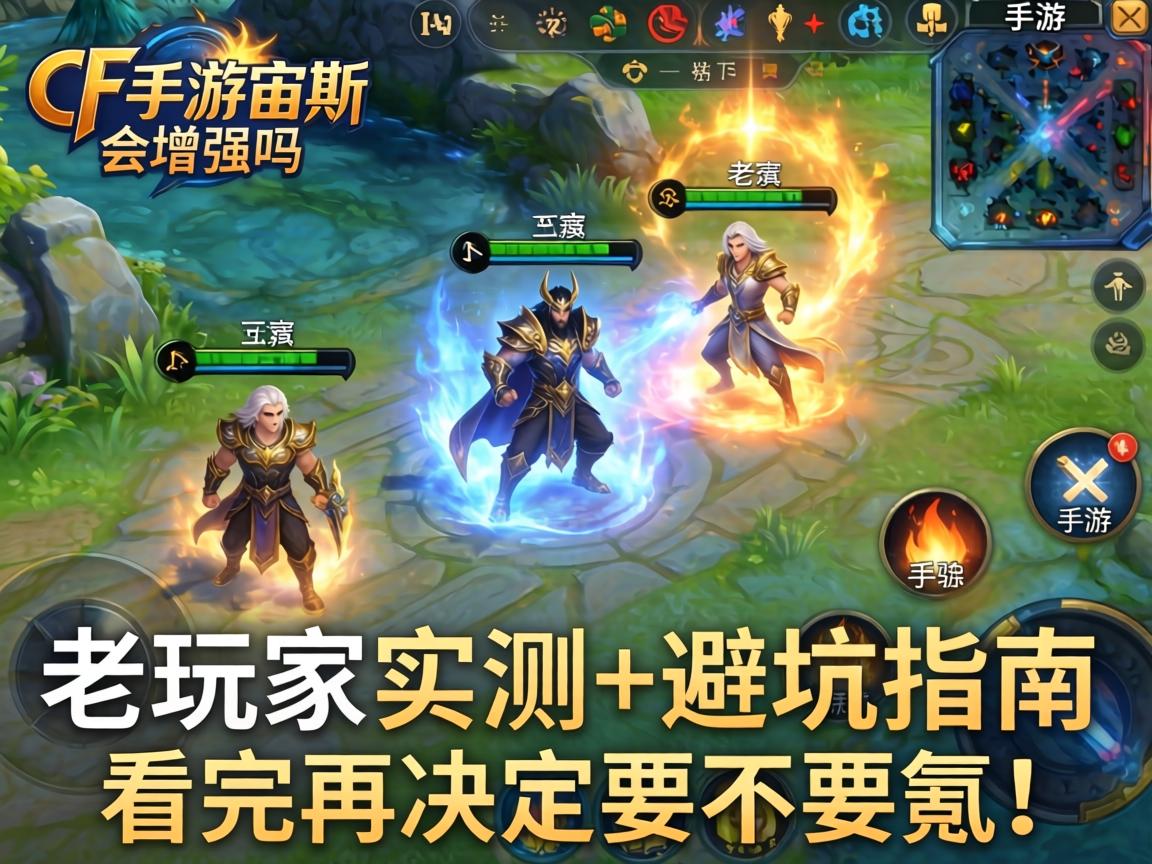 CF手游宙斯会增强吗