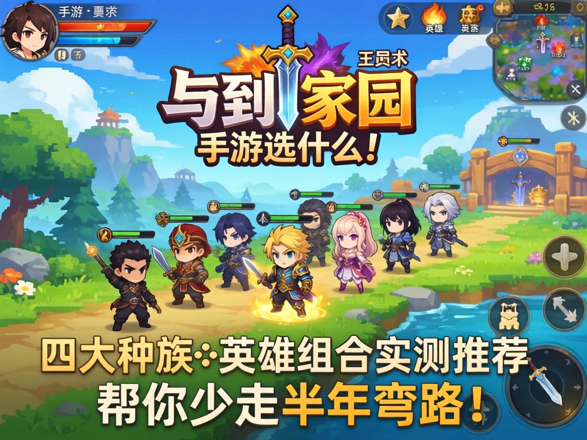 剑与家园手游选什么