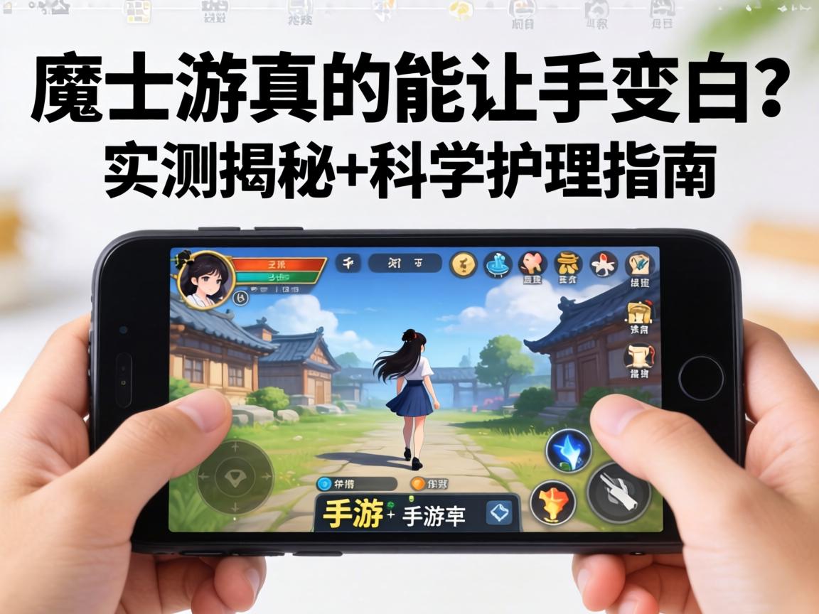 魔手游真的能让手变白