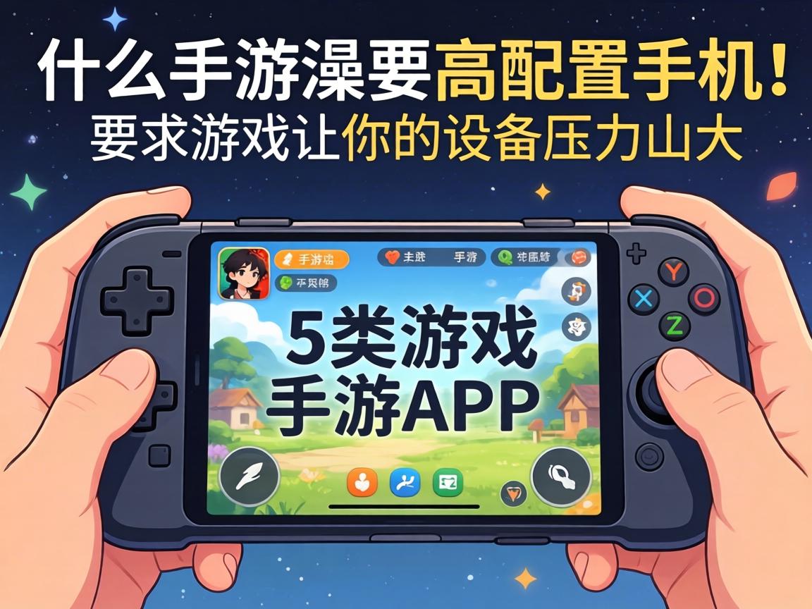 这5类游戏让你的设备压力山大
