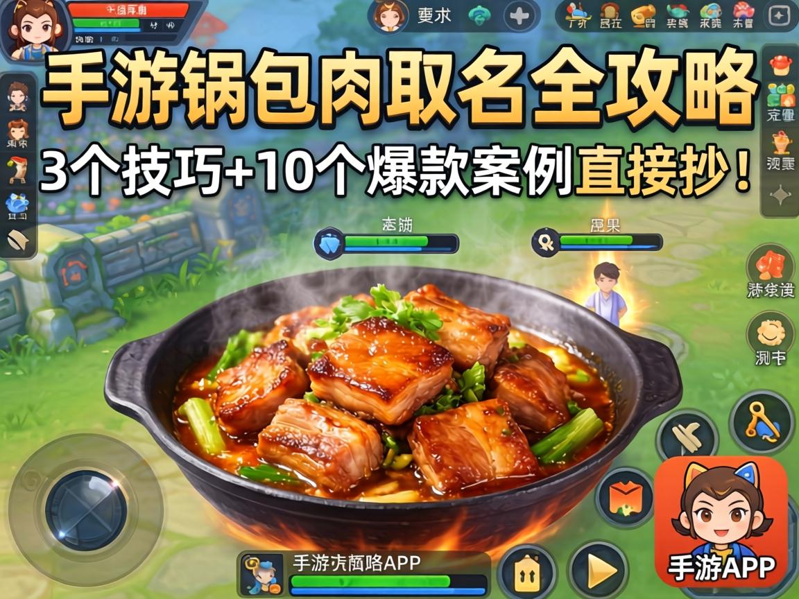 手游锅包肉直播间取名全攻略