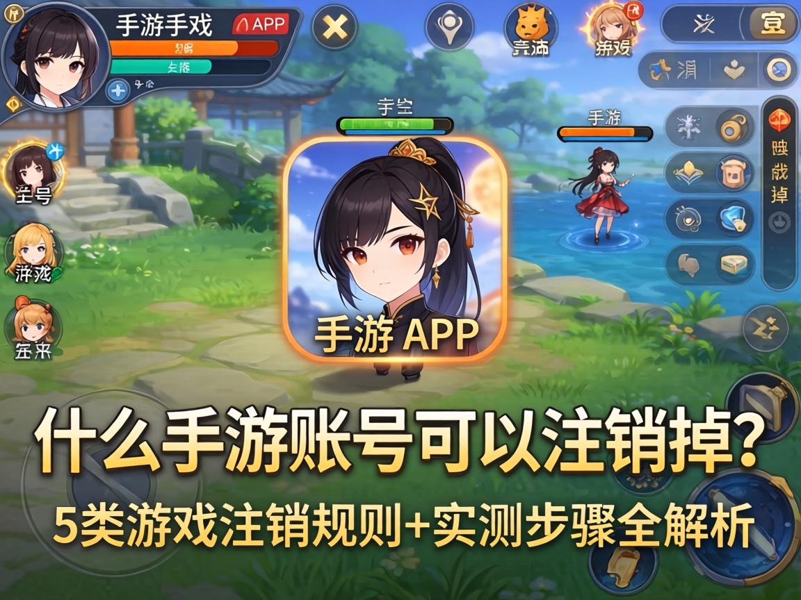 什么手游账号可以注销掉