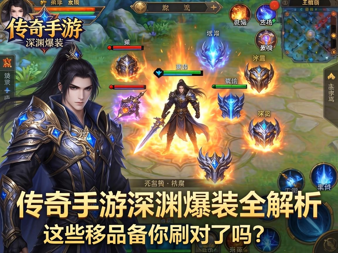 传奇手游深渊爆装全解析