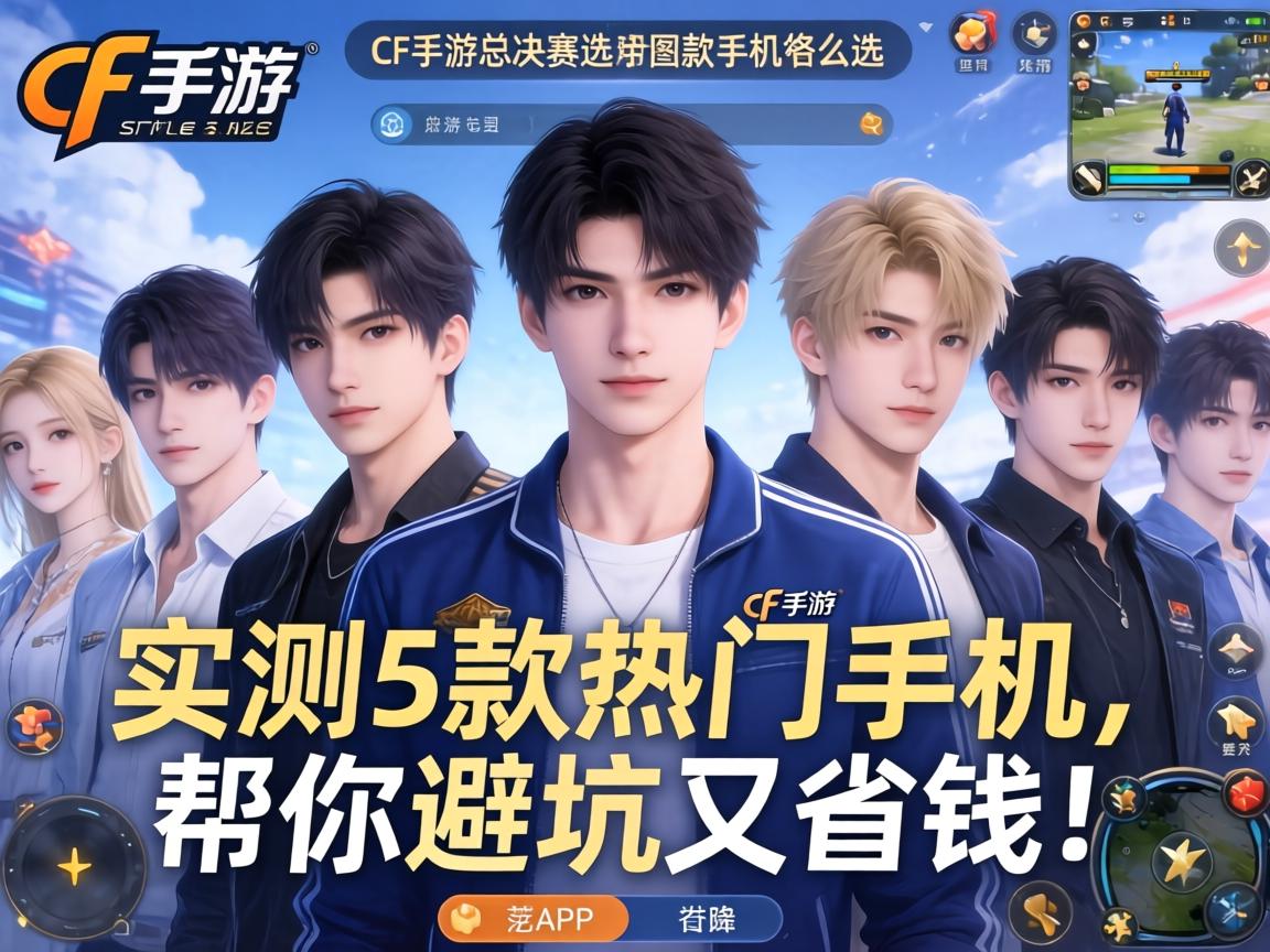 CF手游总决赛选手同款手机怎么选