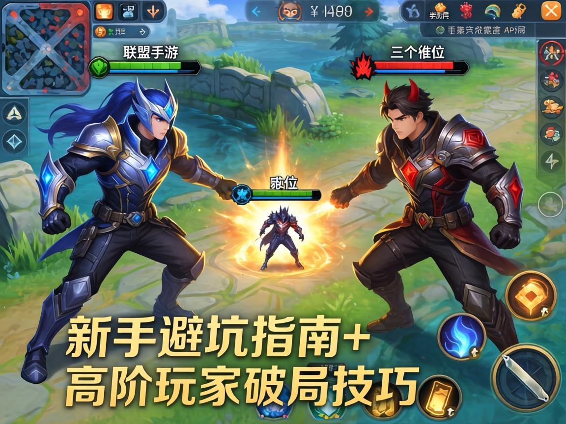 联盟手游最难打的三个位置