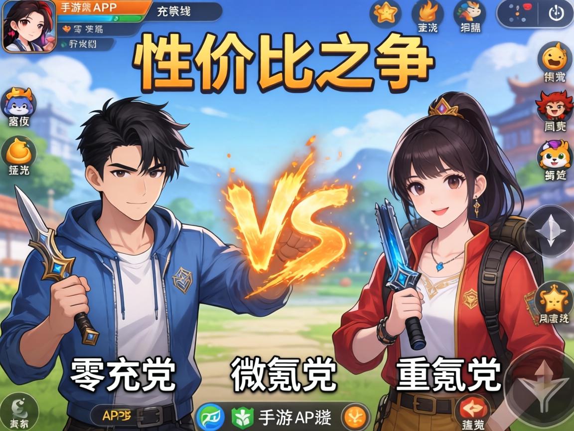 零充党VS微氪党VS重氪党