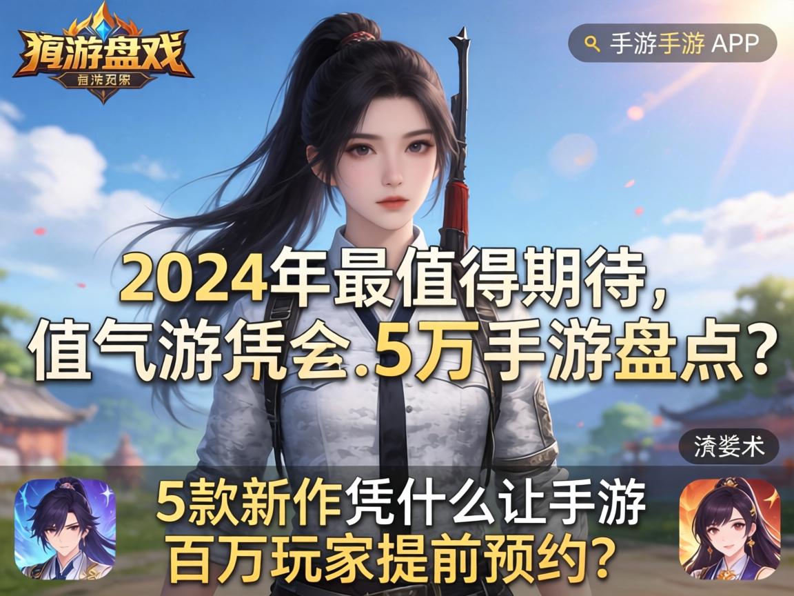 这5款新作凭什么让百万玩家提前预约