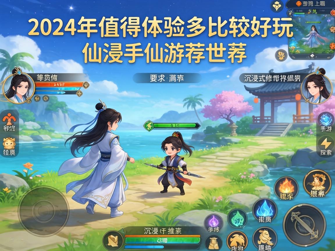 2024年值得体验的比较好玩的仙侠手游推荐