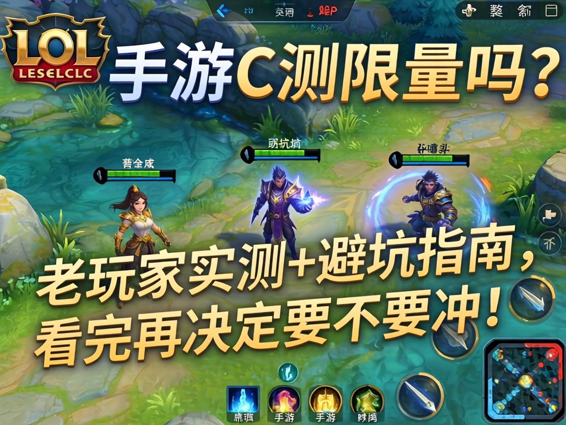 LOL手游C测限量吗