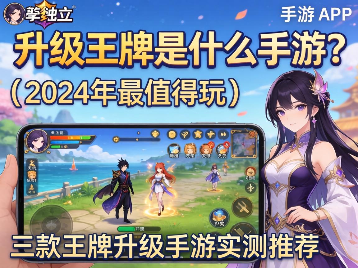 2024年最值得玩的三款王牌升级手游实测推荐