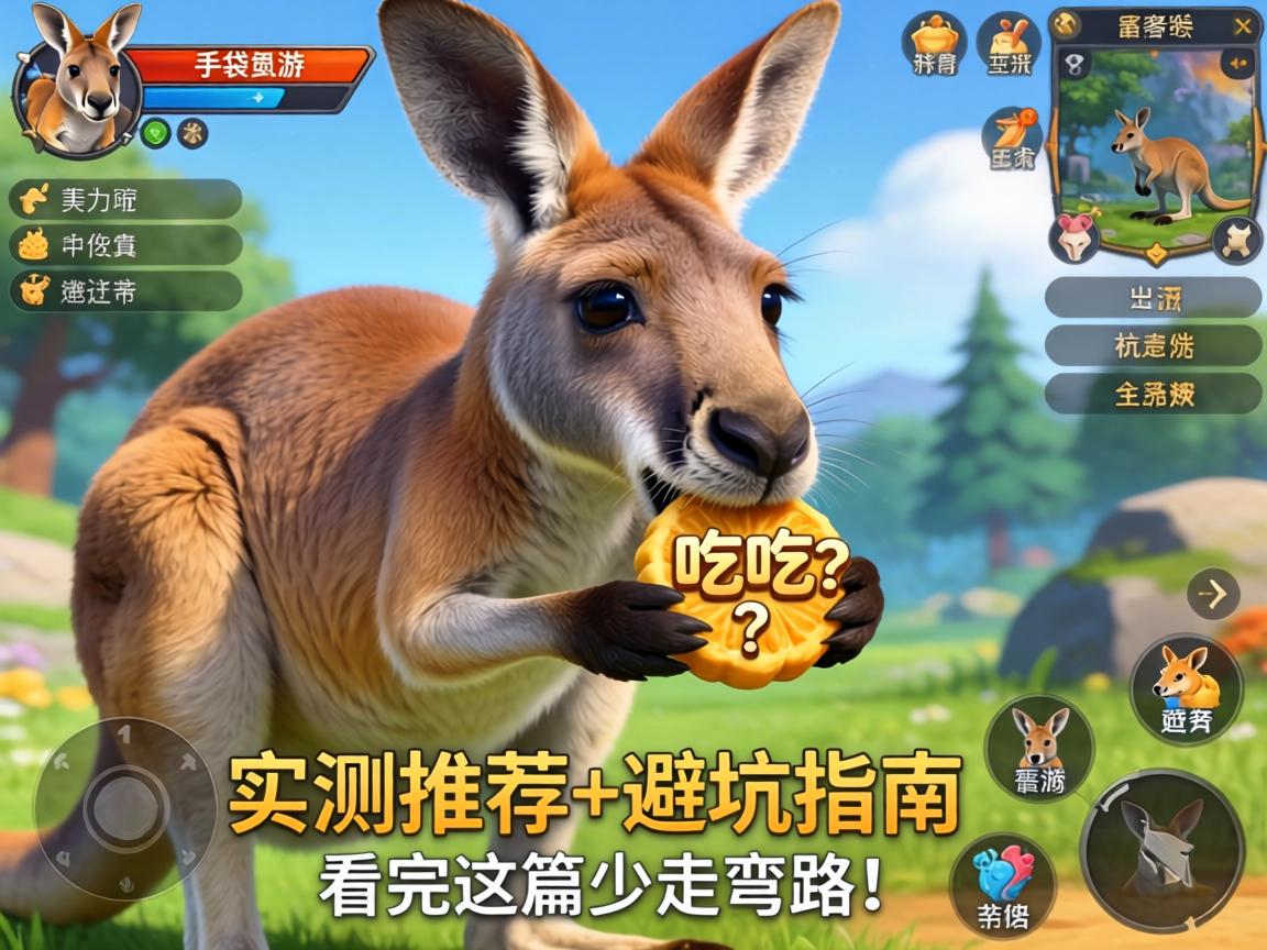 手游巨型袋鼠吃什么