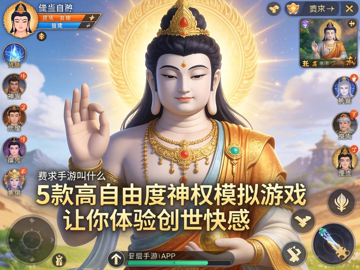 这5款高自由度神权模拟游戏让你体验创世快感