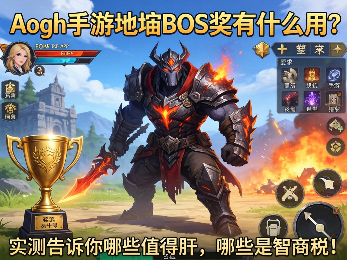 方舟手游地牢boss奖杯有什么用