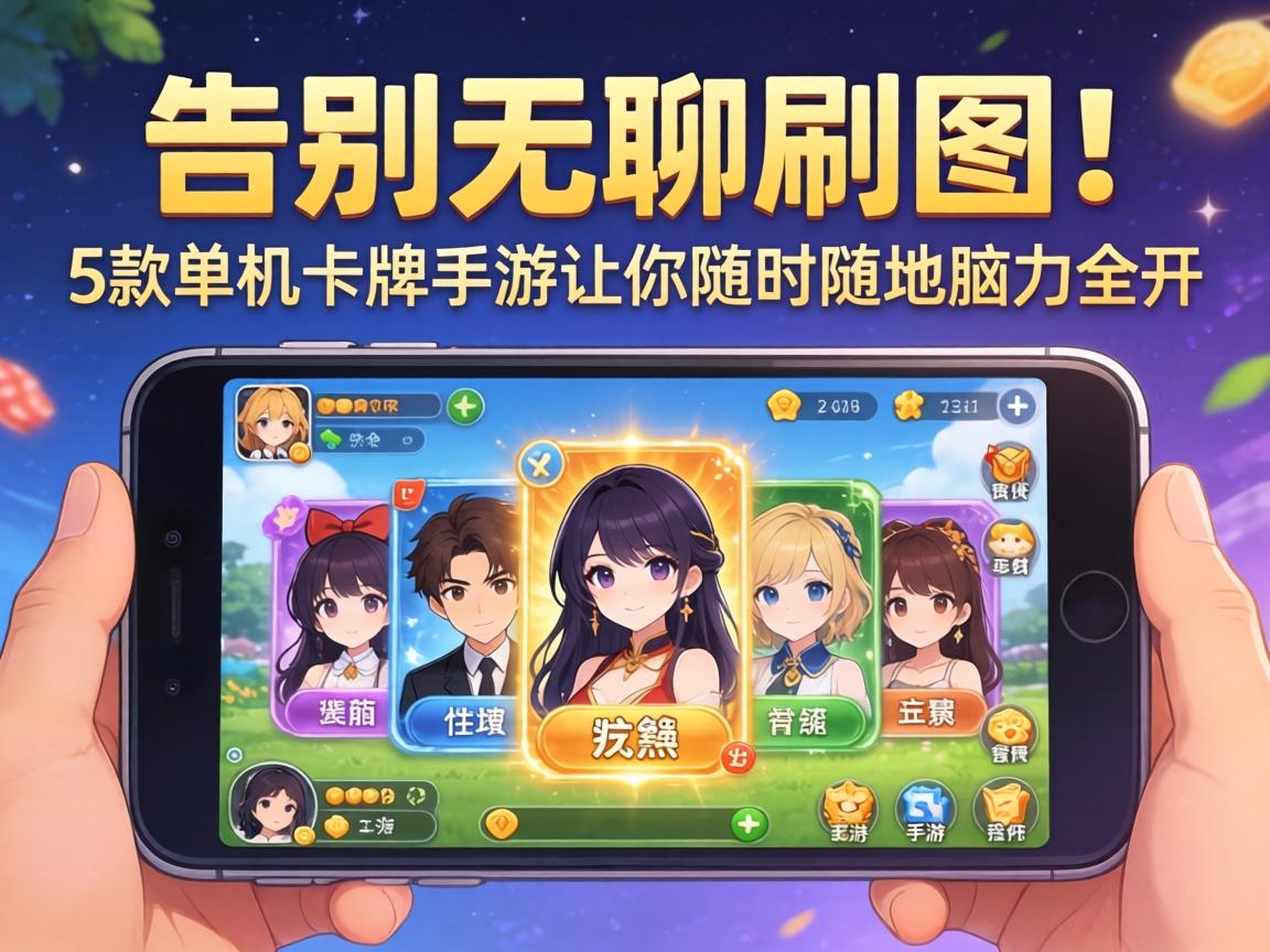 这5款单机卡牌手游让你随时随地脑力全开