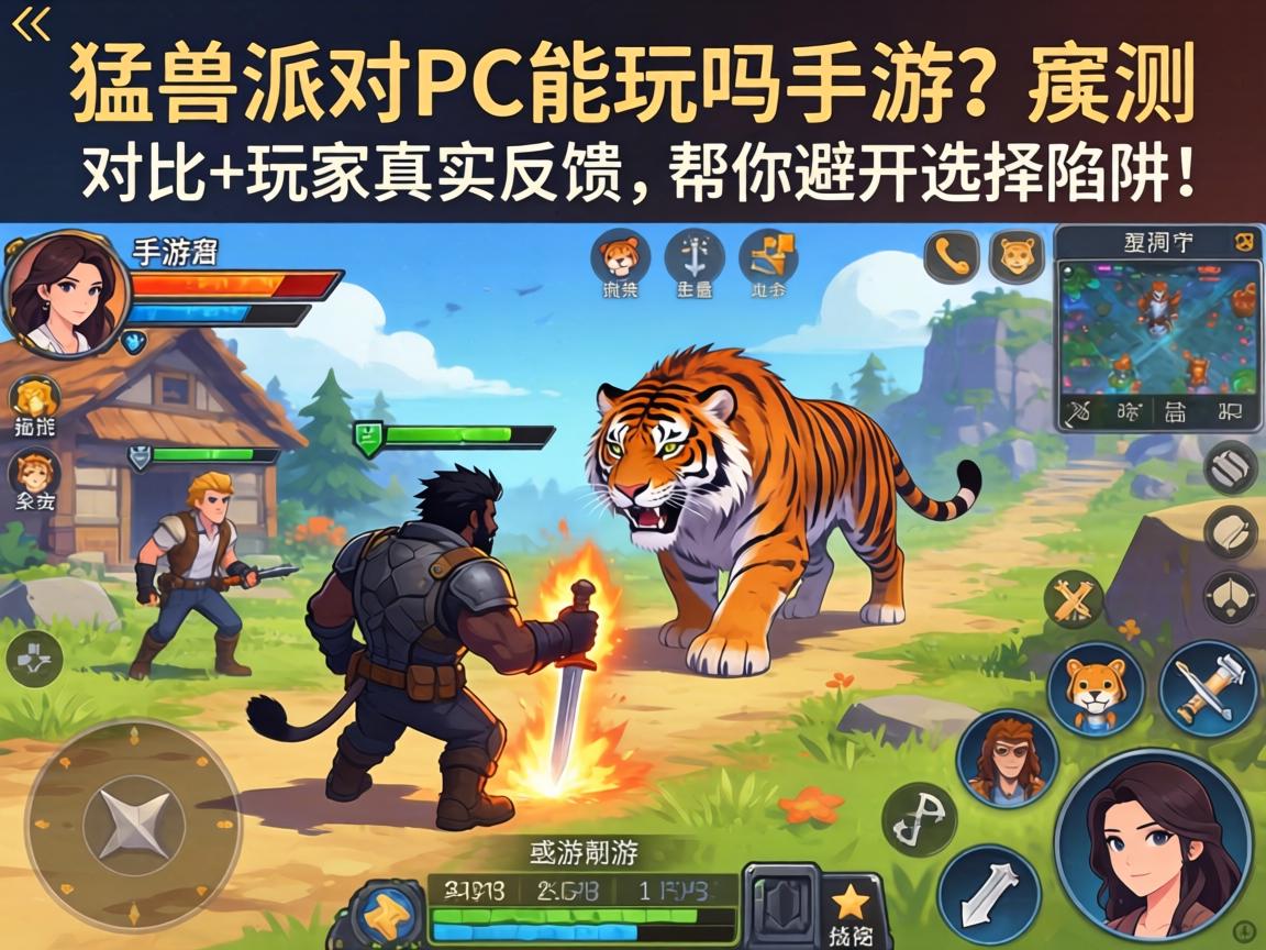 猛兽派对PC能玩吗手游