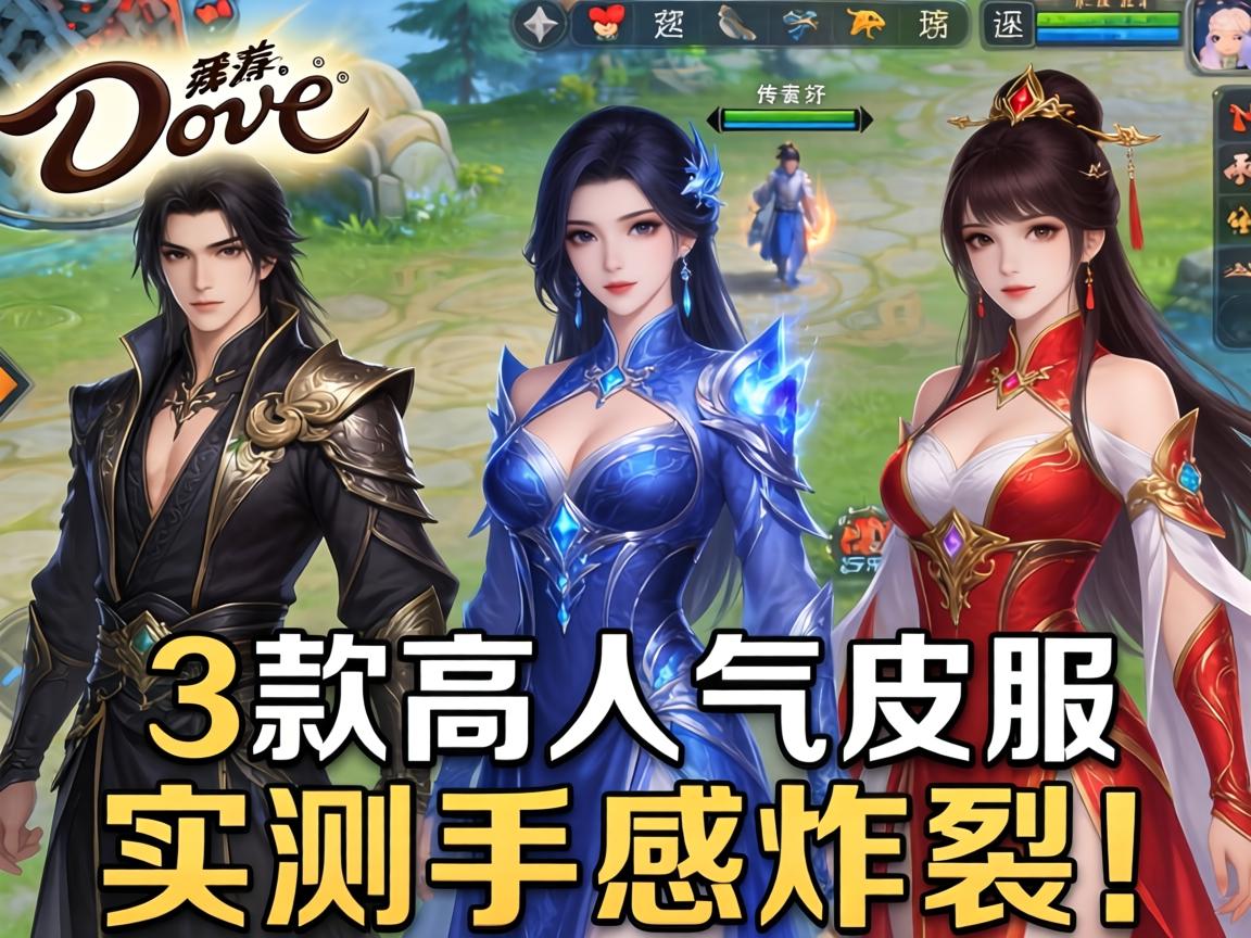 这3款高人气皮肤实测手感炸裂