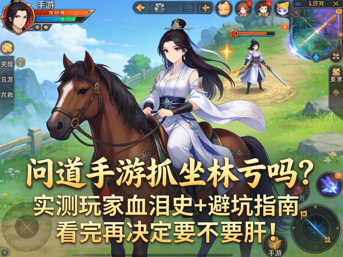 问道手游抓坐骑亏吗