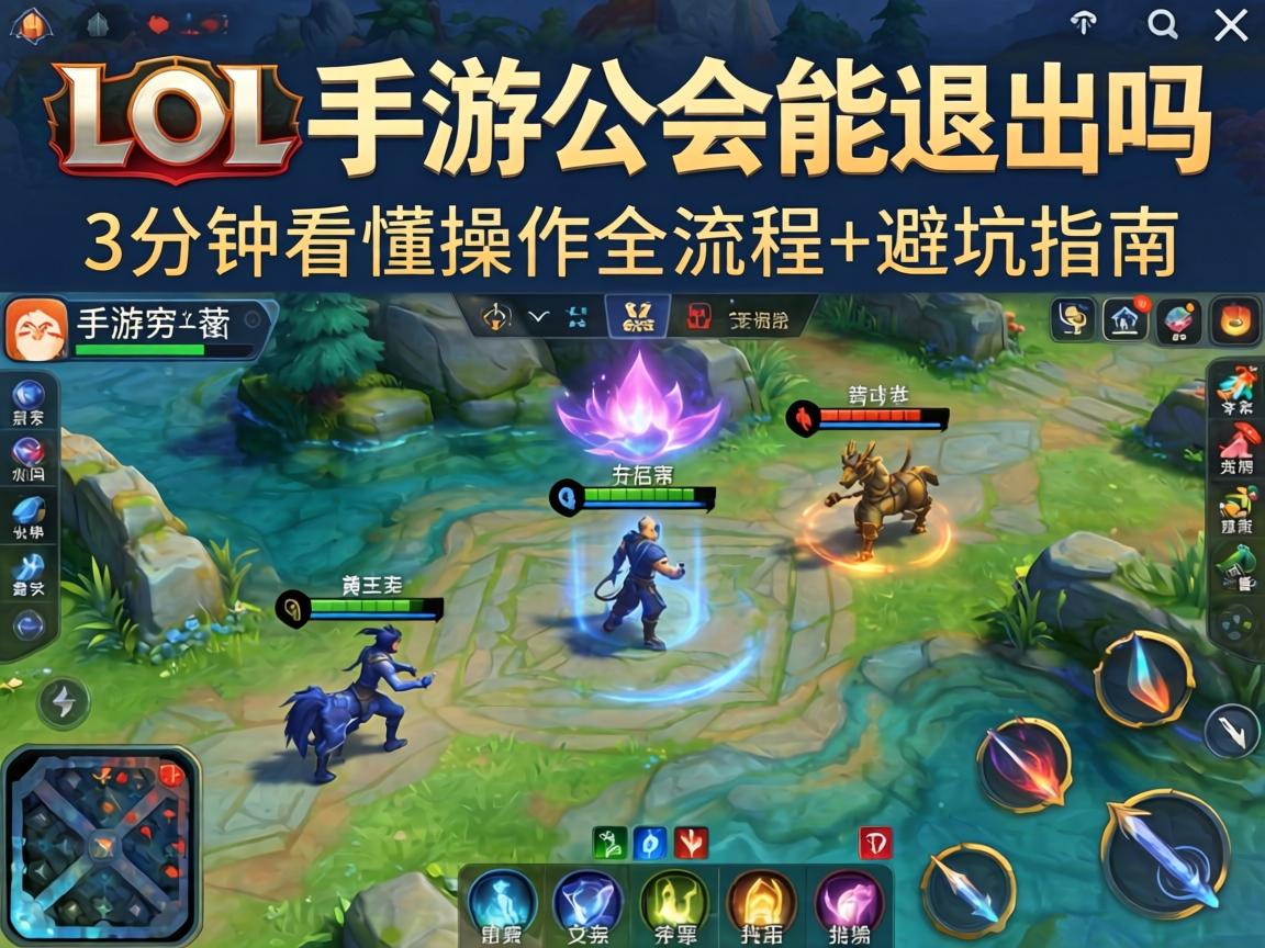 LOL手游公会能退出吗