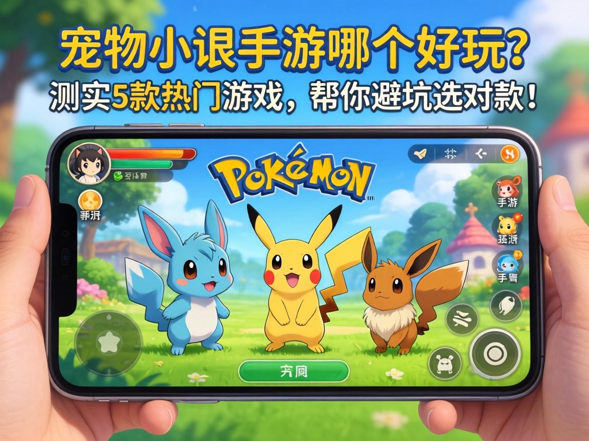宠物小精灵手游哪个好玩