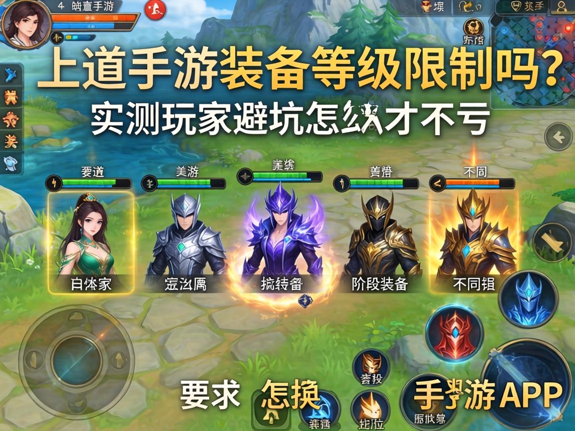 不同阶段装备怎么选才不亏