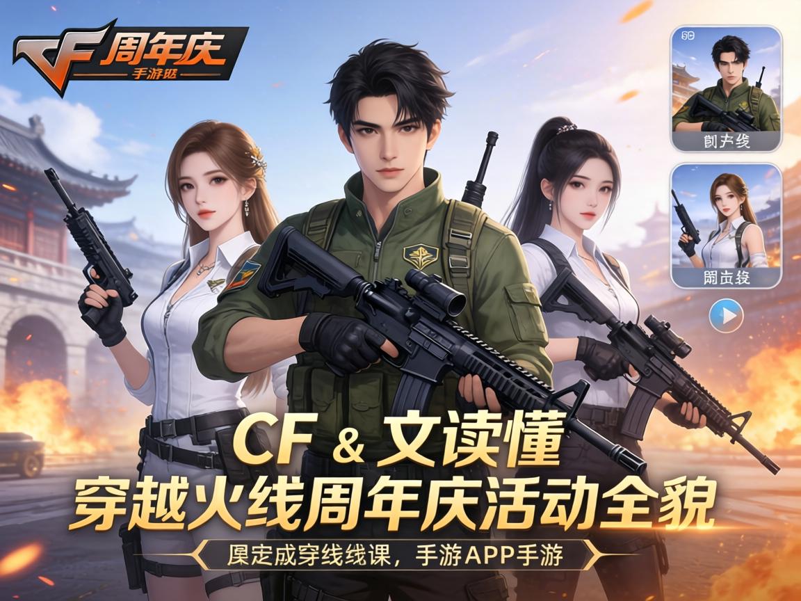 一文读懂穿越火线周年庆活动全貌