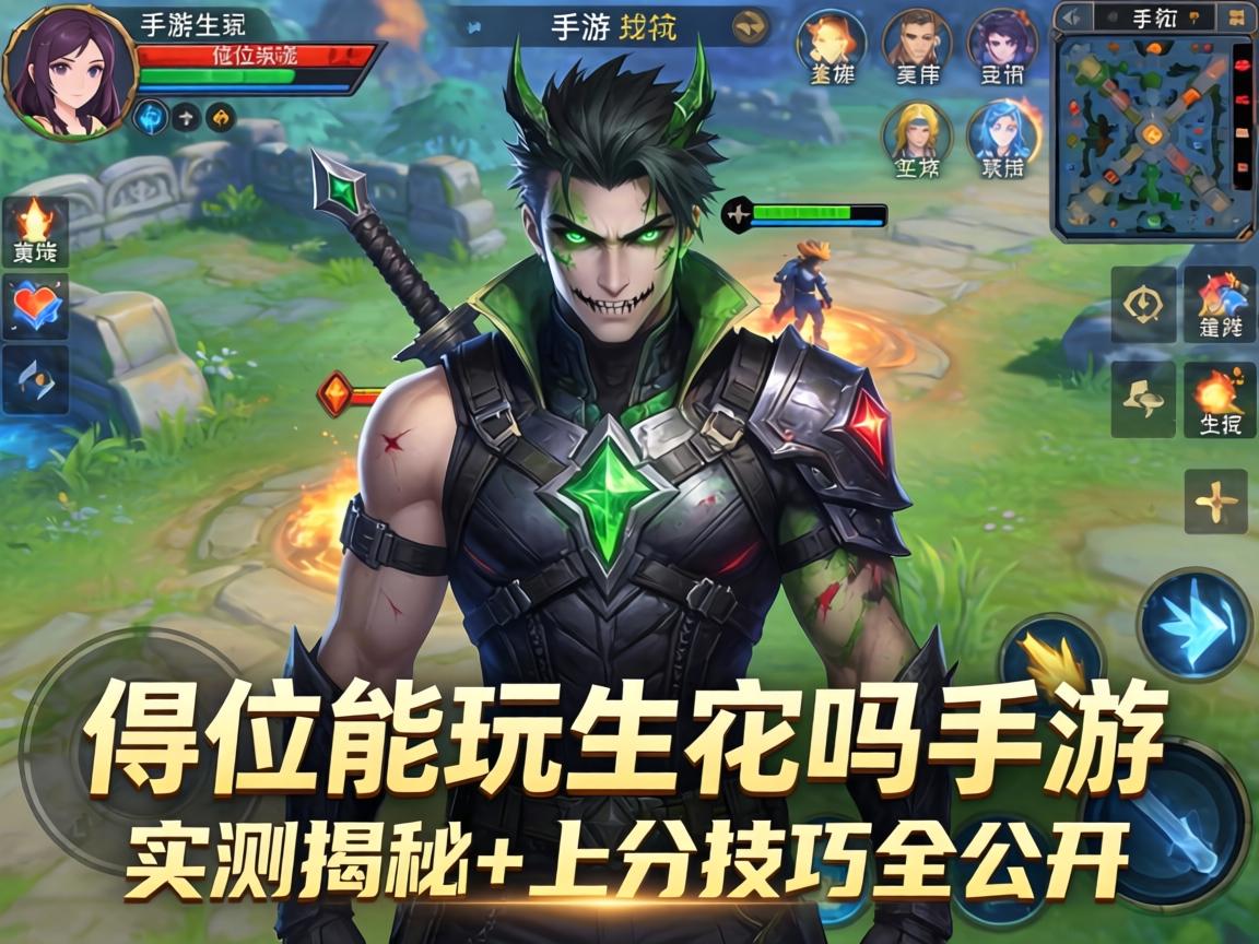 排位能玩生化吗手游
