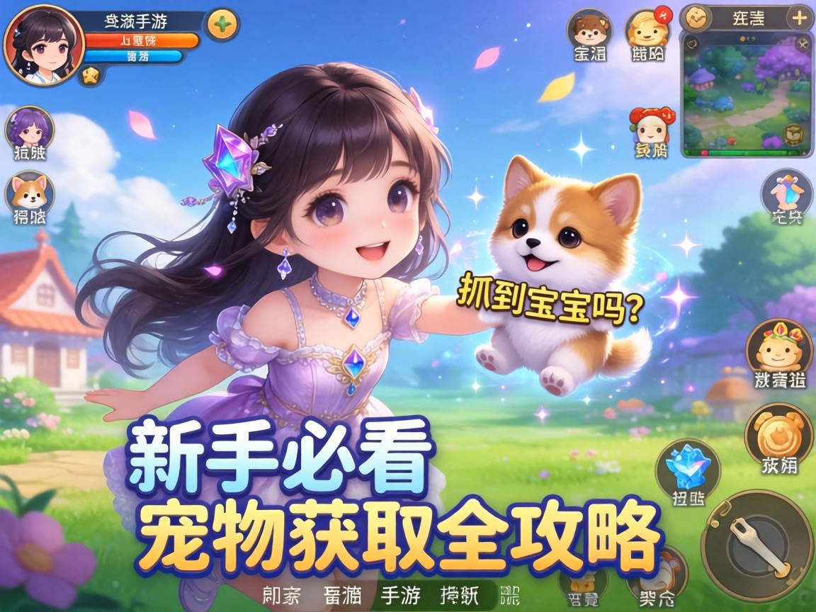 新手必看的宠物获取全攻略