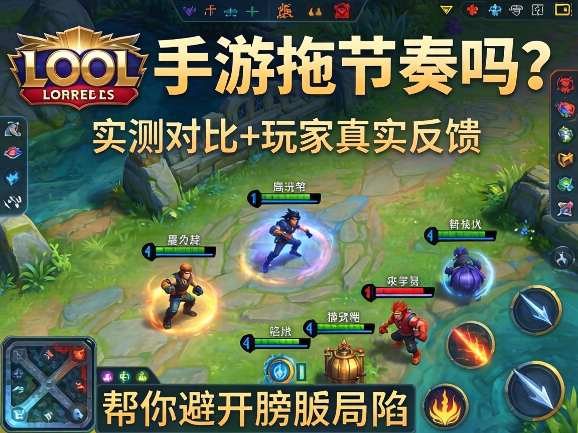 LOL手游拖节奏吗