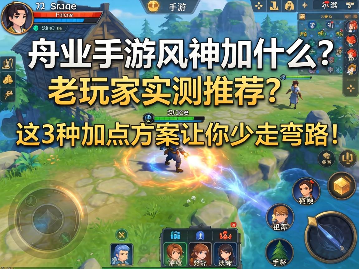 这3种加点方案让你少走弯路